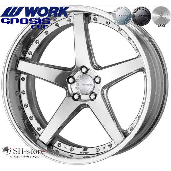 レクサスLS500/LC500タイヤホイールセットWORK(ワーク)グノーシスCVF 22インチ【2...