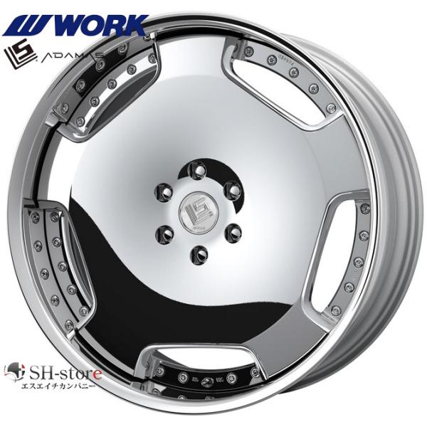 レクサスLS500/LC500 WORK(ワーク)LSアダマス3P 22インチ【255/35R22&amp;...