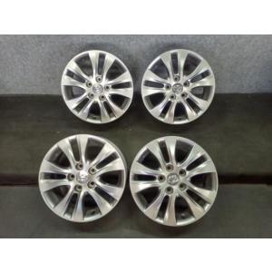 AKE919中古 ヴォクシー ZRR70 16×6J 5穴 4本 114.3 +50 ホイール 純正...