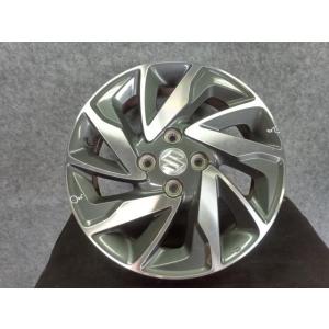 AKE919中古 スペーシア MK32S 15×4.5J 4穴 100 +45 ホイール 純正アルミ