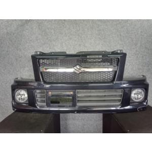 AKE919ワゴンＲ RR MH22S フロントバンパー フォグ グリル付 ZJ3 71711-58...