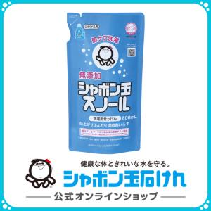 シャボン玉石けん シャボン玉スノール つめかえ用  800mL 洗濯用石けん｜シャボン玉石けん公式 Yahoo!店