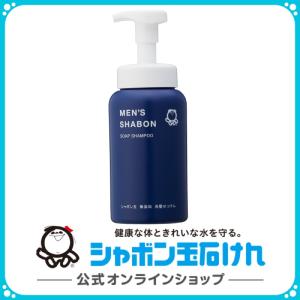 シャボン玉石けん メンズシャボン ソープシャンプー ボトル 520mL シャンプー リンス｜shabondamasoap