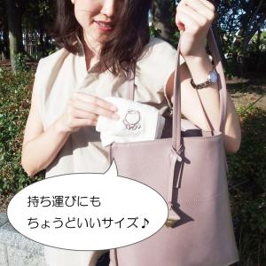 シャボン玉石けん 無蛍光 生成り ハンドタオル...の詳細画像2
