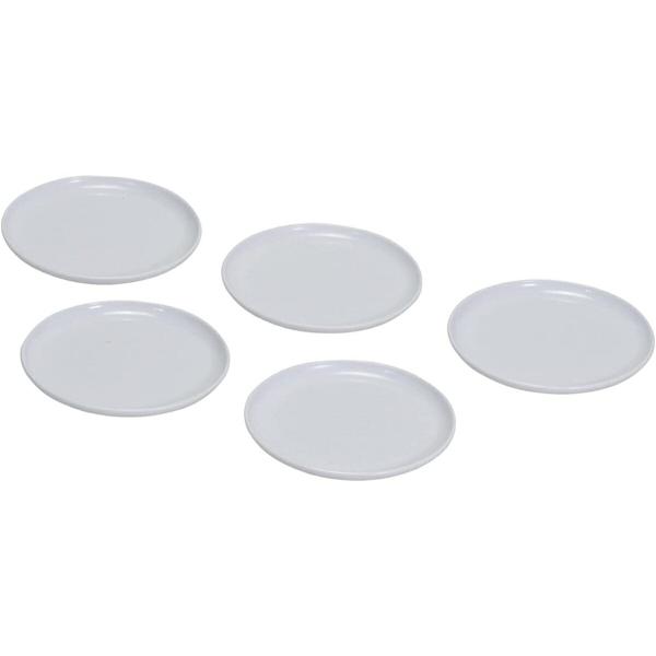 お皿 5個組 回転寿司用 お菓子 スイーツ キッズ 子供 ファミリー ホワイト おウチで楽しい 寿司...
