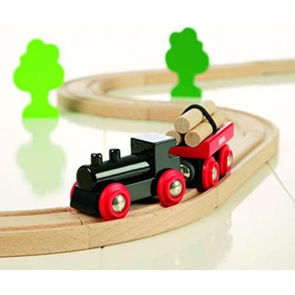 BRIO ブリオ 小さな森の基本レールセット 全18ピース 対象年齢 2歳~ 電車 おもちゃ 木製 ...