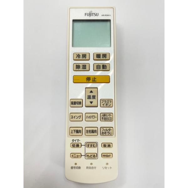 【電池付き】★中古★富士通ゼネラル(FUJITSU)　AR-RDB1J　エアコン　エアコンリモコン　...