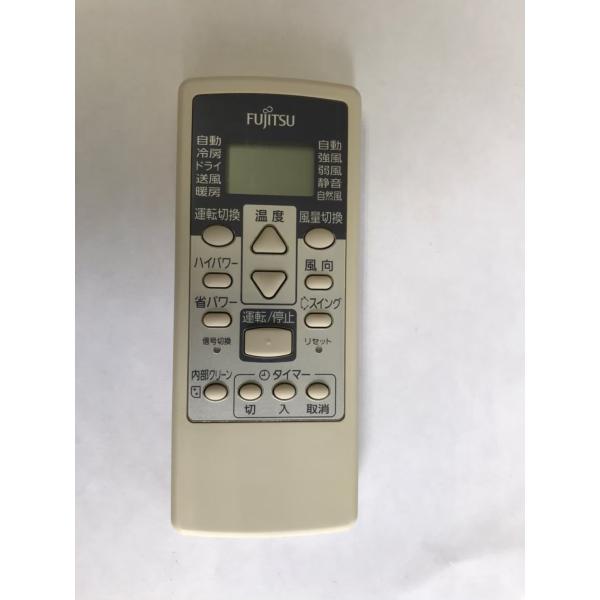 【電池付き】★中古★富士通(FUJITSU)　AR-RCA1J　エアコン　エアコンリモコン　クーラー...