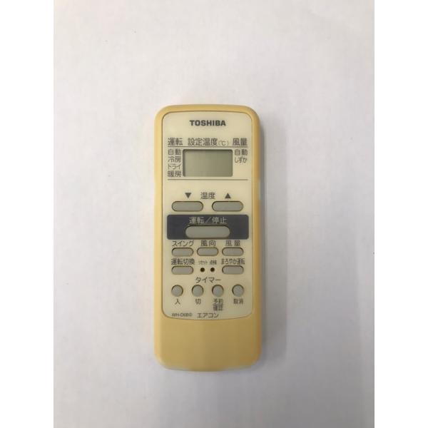 【電池付き】★中古★東芝(TOSHIBA)　WH-D6B(2)　エアコン　エアコンリモコン　クーラー...