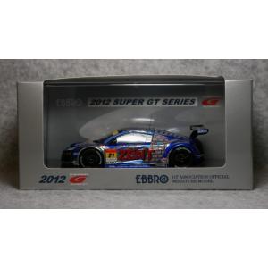 エブロ　1/43　ゼント　アウディ　R8　LMS　 スーパーGT300　2012　No.21　都筑晶...