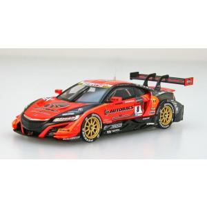 エブロ 1/43 ARTA NSX-GT 2017 スーパーGT500 No.8 野尻智紀/小林崇志