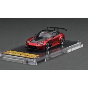 イグニッションモデル　1/64　J`S RACING S2000 (AP1) Red Metalli...