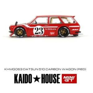 MINI-GT 1/64 ダットサン 510 ワゴン 4x4 Kaido Offroad V2(右ハンドル