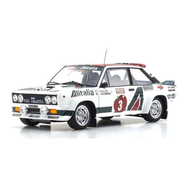 京商オリジナル　1/18　 フィアット 131 アバルト ラリー 1978 1000湖ラリー No....