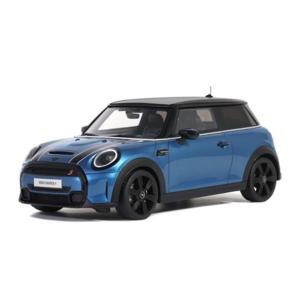 OTTOモデル　1/18　ミニ クーパー S 2021 (ブルー)　(開閉機構無し)