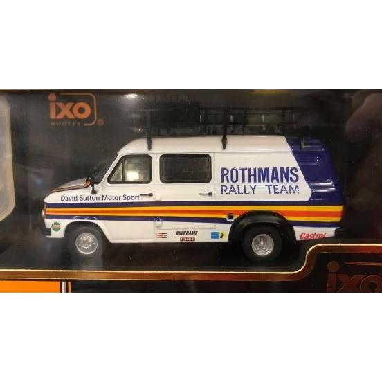 イクソ 1/43 フォード トランジット MK II 1979 ラリー アシスタンス David S...