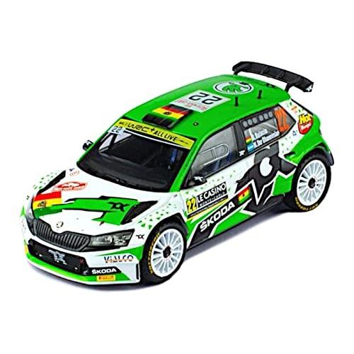 イクソ　1/43　シュコダ ファビア Rally2 EVO 2022年モンテカルロラリー WRC2 ...