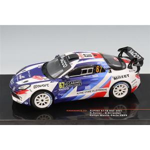イクソ 1/43 アルピーヌ A110 RGT CHL Sport Auto 2025 ラリー モン...