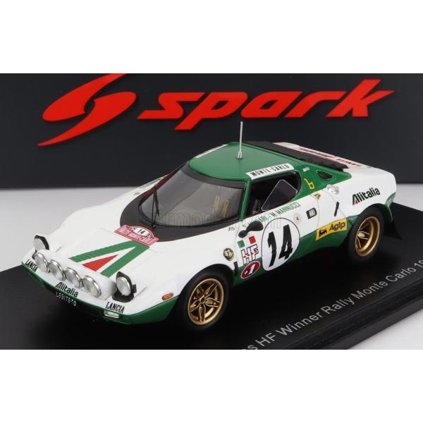 SPARK　1/43　ランチア ストラトス HF No.14 優勝 Rally Monte Carl...