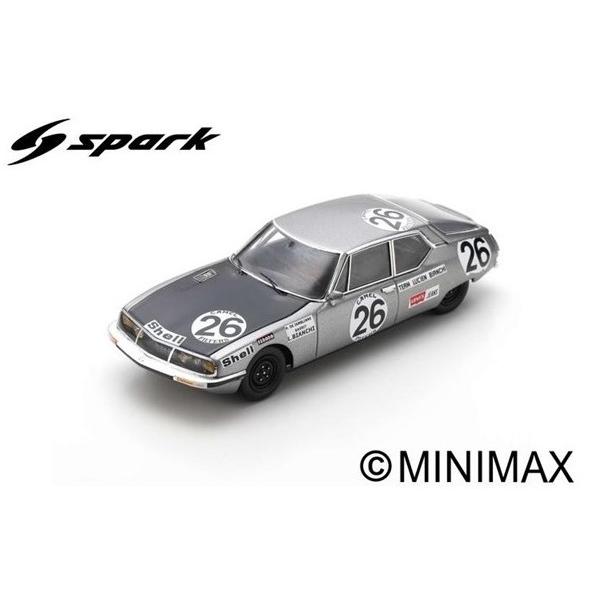 スパーク　1/43　シトロエン SM No.26 Spa 24H 1971 R.de Jamblin...