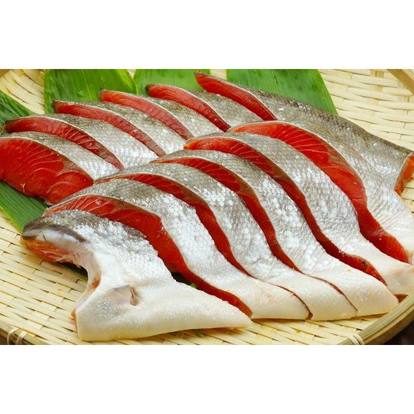 【塩引き】紅鮭 辛塩切身 半身