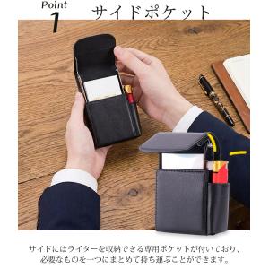 シガレットケース タバコケース 合皮 たばこ入...の詳細画像4