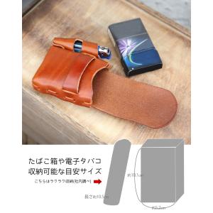 タバコケース 本革 シガレットケース たばこケ...の詳細画像5