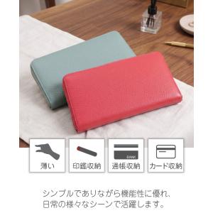 通帳印鑑ケース 本革 通帳ホルダー 通帳ケース...の詳細画像2