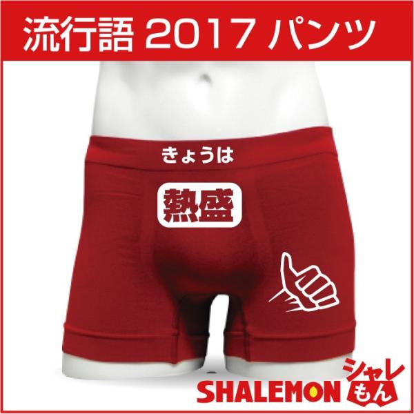 流行語大賞2017 ノミネート ( ナイロン ボクサーパンツ 熱盛 ) おもしろ プレゼント雑貨パン...