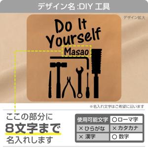 名入れ エプロン 男性 ( 男の趣味 キャメル...の詳細画像4
