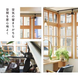【リモコン付】シーリングファン Barrel ...の詳細画像2