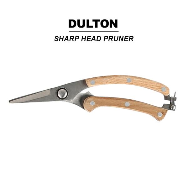 【両刃】SHARP HEAD PRUNER／園芸鋏 芽切鋏 植木鋏 剪定鋏 生花バサミ 万能  ステ...