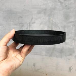 BLACK PLASTIC SAUCER【SI...の詳細画像1