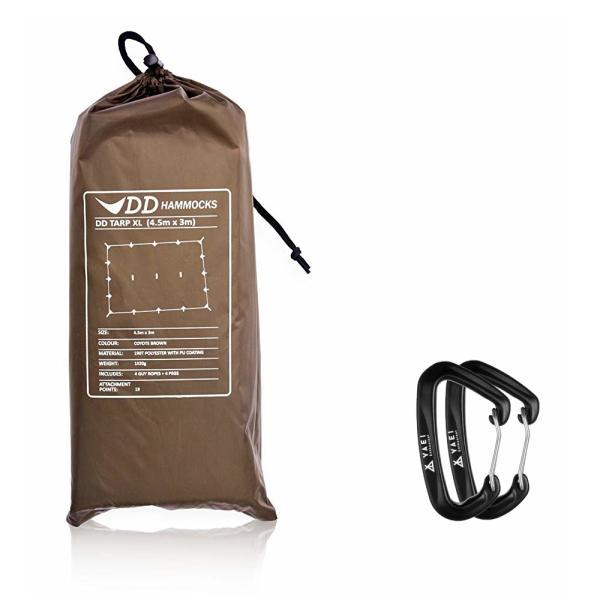 ＼最長60日保証／ DDタープ 4.5x3 DD Tarp タープ XL 4.5×3 高破断強度 カ...