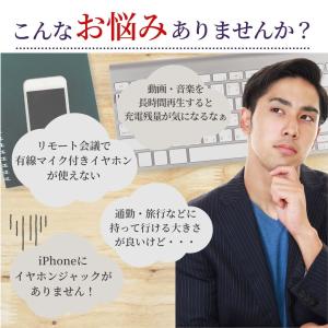 イヤホン変換 アダプター Type-C 2in...の詳細画像1