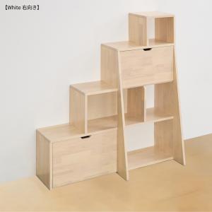 据え置き キャットタワー 『STAIRS』ホワイ...の商品画像