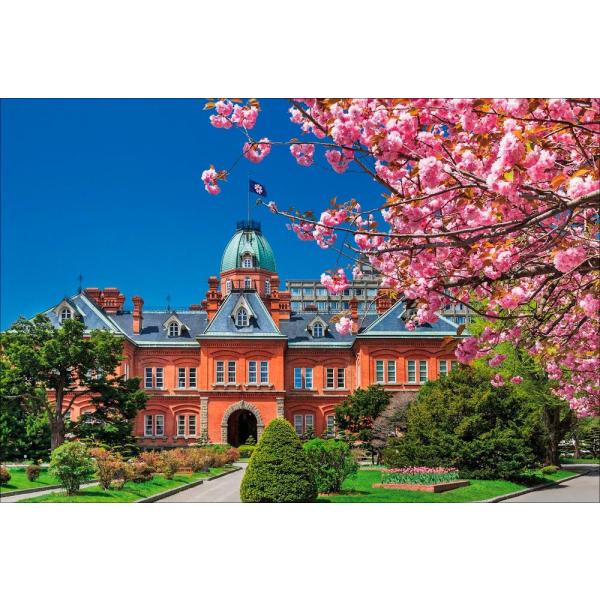 PT-153 桜咲く道庁赤れんが庁舎