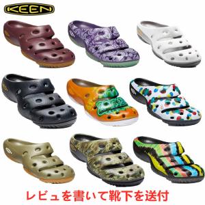 在庫処分　最後のペア　キーン KEEN クロッグサンダル KEEN メンズ YOGUI ヨギー 軽量 コンフォートサンダル アウトドア 靴 Black 黒 ブラック スリッパ 夏用