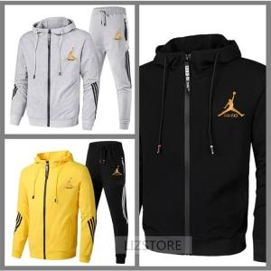 ジャージ 上下セット メンズ セットアップ ファション パーカー スーツスポーツウェア 運動着 長袖 部屋着 かっこいい おしゃれ ジョーダン
