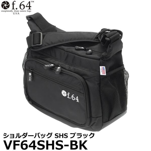 エツミ VF64SHS-BK f.64 ショルダーバッグ SHS ブラック 【送料無料】