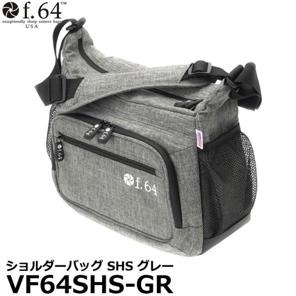 エツミ VF64SHS-GR f.64 ショルダーバッグ SHS グレー 【送料無料】