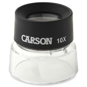 【送料無料】 エツミ スタンドルーペ カーソン CARSON-LL-10 10倍スタンドマグニファイア 拡大鏡｜shasinyasan