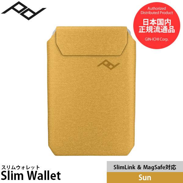 《特価品》《在庫限り》 ピークデザイン M-WA-AA-SN-1 スリムウォレット サン 【メール便...