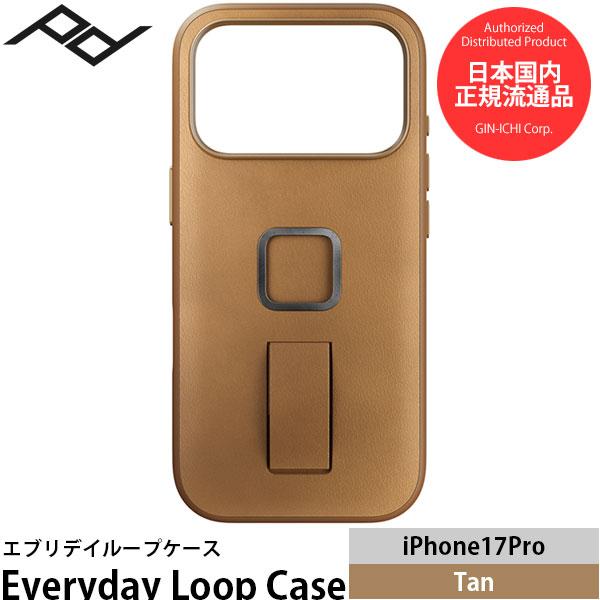 ピークデザイン M-LC-CF-BR-1 エブリデイループケース iPhone17Pro専用 タン ...