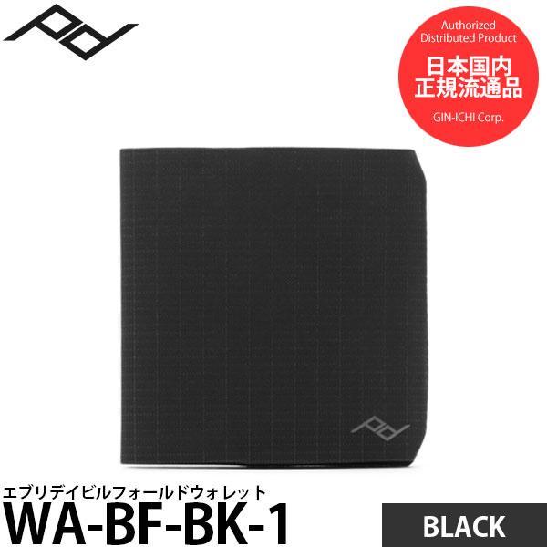 ピークデザイン WA-BF-BK-1 エブリデイビルフォールドウォレット ブラック 【送料無料】【即...