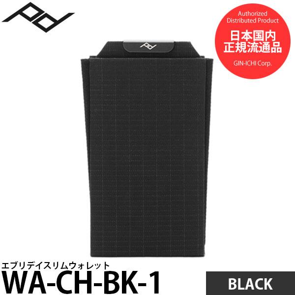 ピークデザイン WA-CH-BK-1 エブリデイスリムウォレット ブラック 【メール便 送料無料】【...