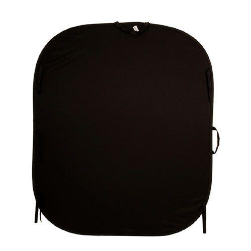 Lastolite LL LB56GB 折り畳み式プレーンリバーシブル背景（1.5×1.8m）：ブラ...