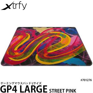 《在庫限り》Xtrfy GP4 LARGE ゲーミングマウスパッド Lサイズ ストリートピンク #701276 【送料無料】 【即納】｜shasinyasan