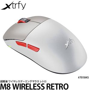 Xtrfy M8 ワイヤレス  左右対称 超軽量 ゲーミングマウスレトロ #701845
