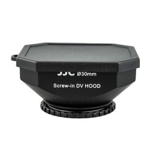 《特価品》【メール便送料無料】 JJC LH-DV30B スクエアフード・専用キャップセット 30mm [ビデオカメラ用レンズフード/角型フード] 【即納】｜shasinyasan